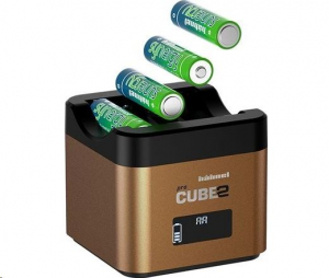 Hahnel PROCUBE 2 dupla t&ouml;ltő (Olympus) (1000 574.0)